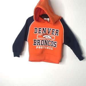 Denver Broncos kids hooded sweatshirt